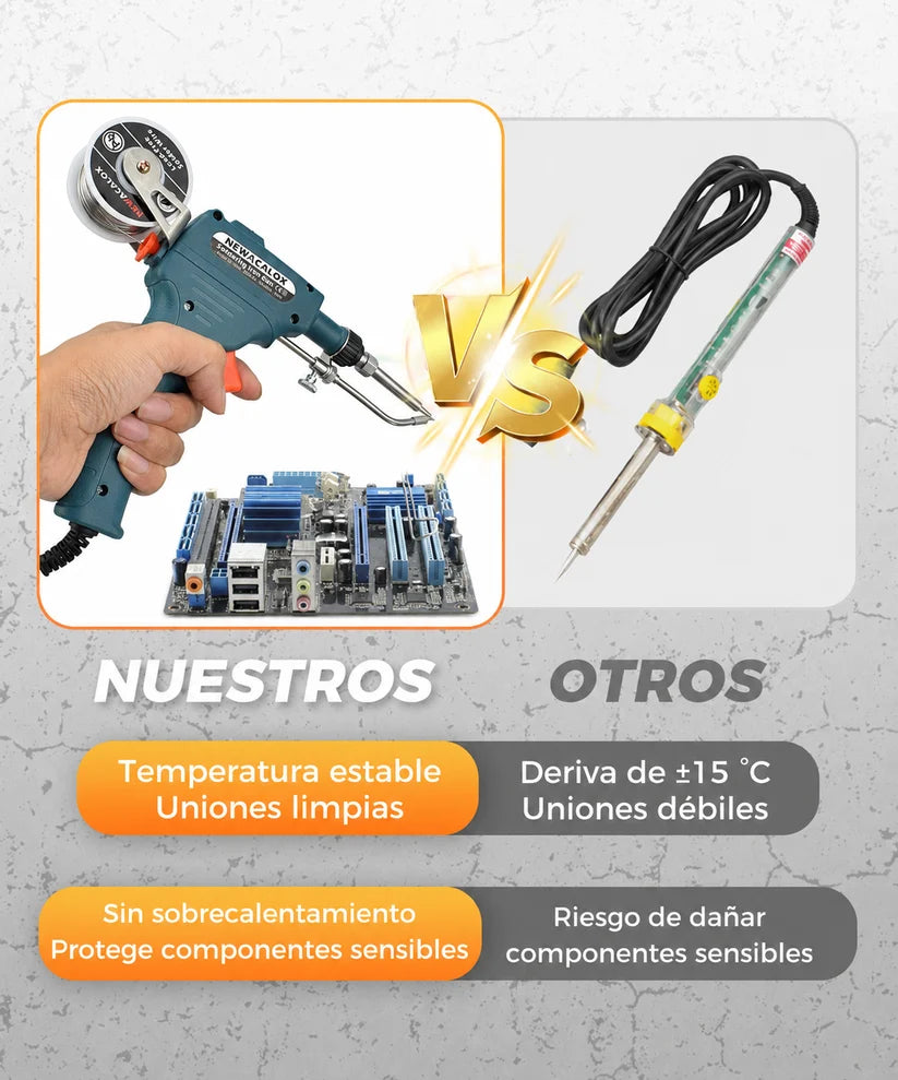 🔥 LIQUIDACIÓN DE STOCK: Pistola de Soldadura Profesional + Envio Gratis + Regalo - 50% OFF