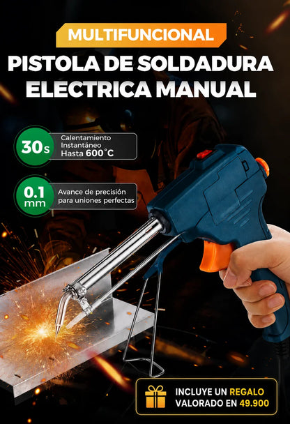 🔥 LIQUIDACIÓN DE STOCK: Pistola de Soldadura Profesional + Envio Gratis + Regalo - 50% OFF
